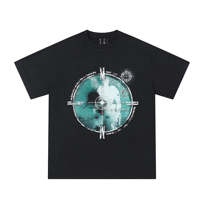 MEDM Washed Heat Set Oil Tee