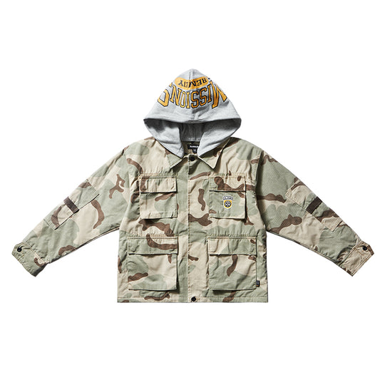 Remedy Camouflage Hooded Military BDU Jacket | Face 3 Face