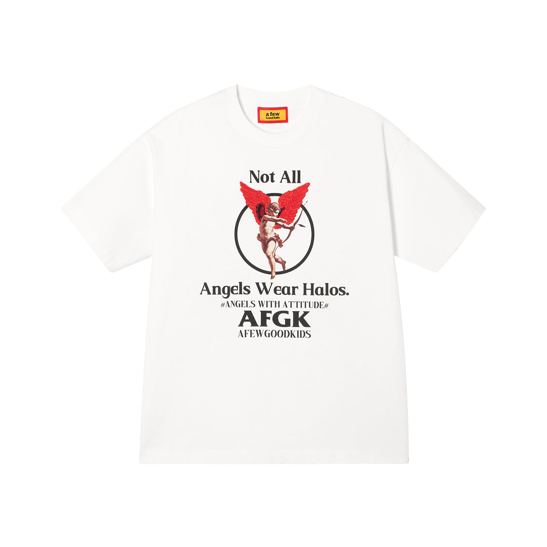 AFGK Archery Angel Embroidered Print Tee | Face 3 Face