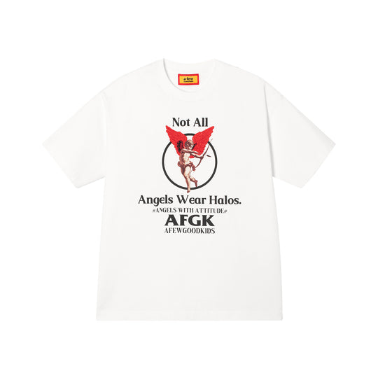 AFGK Archery Angel Embroidered Print Tee | Face 3 Face