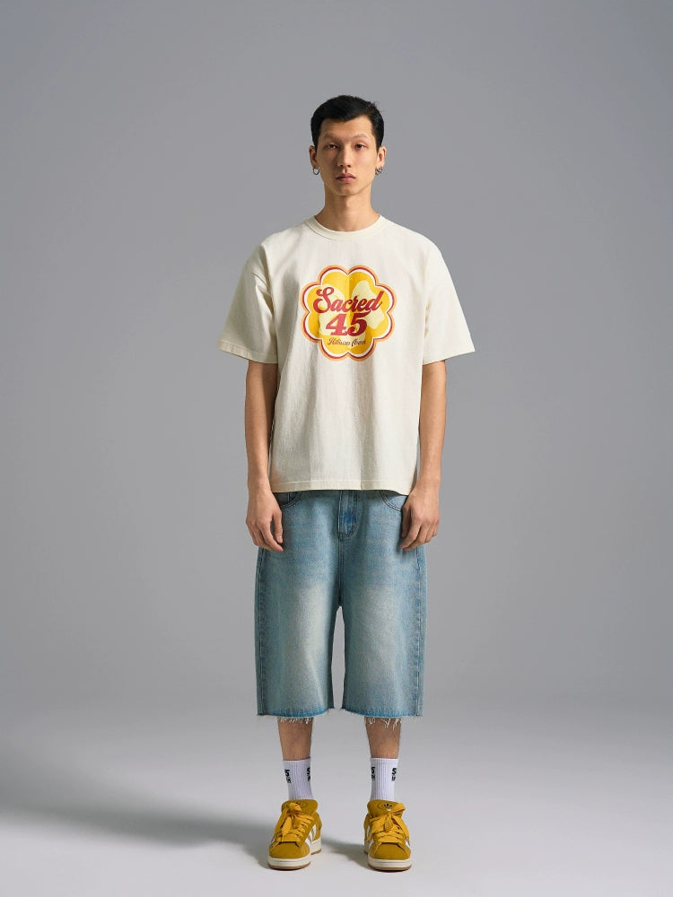 S45 Inspired Logo Print Tee | Face 3 Face