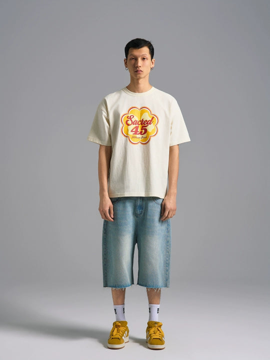 S45 Inspired Logo Print Tee | Face 3 Face