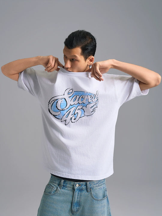 S45 Parrot Logo Printed Tee | Face 3 Face