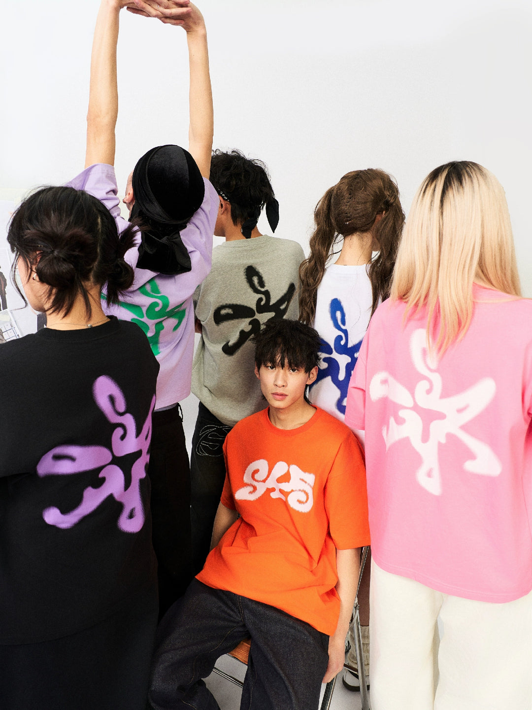 S45 Dot Logo Multi-Color Tee | Face 3 Face