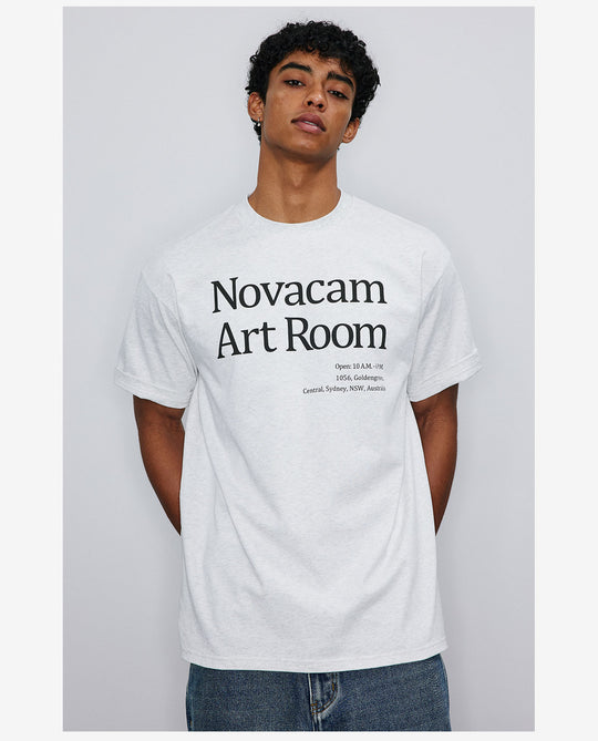 NOVACAM Novacam Art Room Logo Print Tee | Face 3 Face