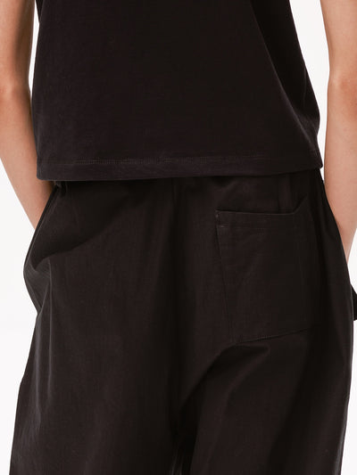 MHARF Exclusive Black Zip Wide Leg Pants | Face 3 Face