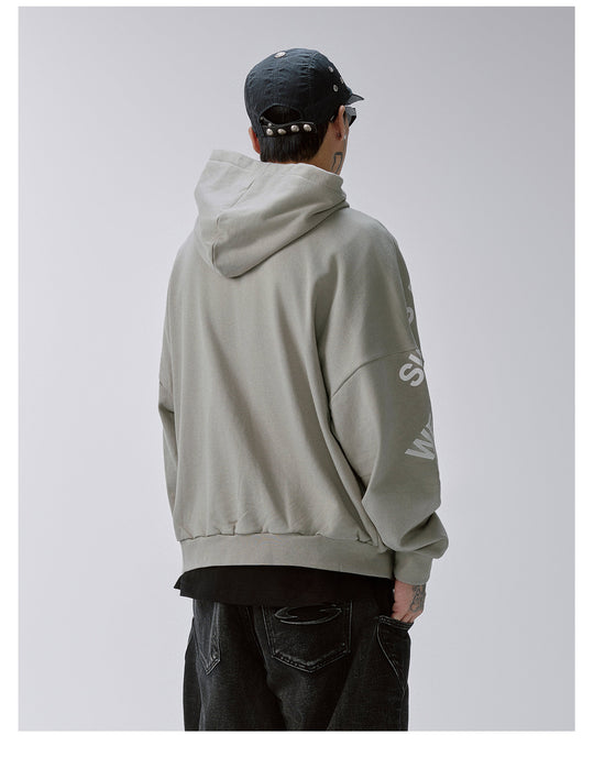 F2CE Embroidered Printed Zip Up Hoodie | Face 3 Face