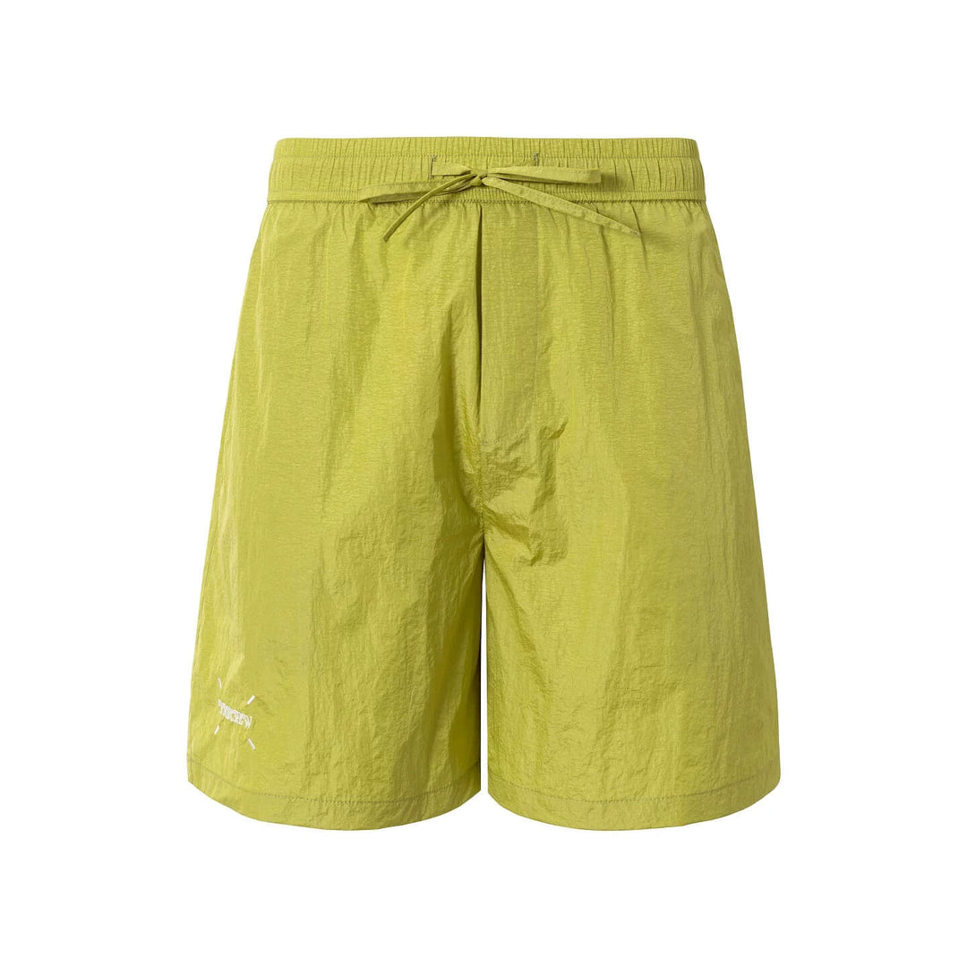 YADcrew Metallic Nylon Quick Dry Shorts | Face 3 Face