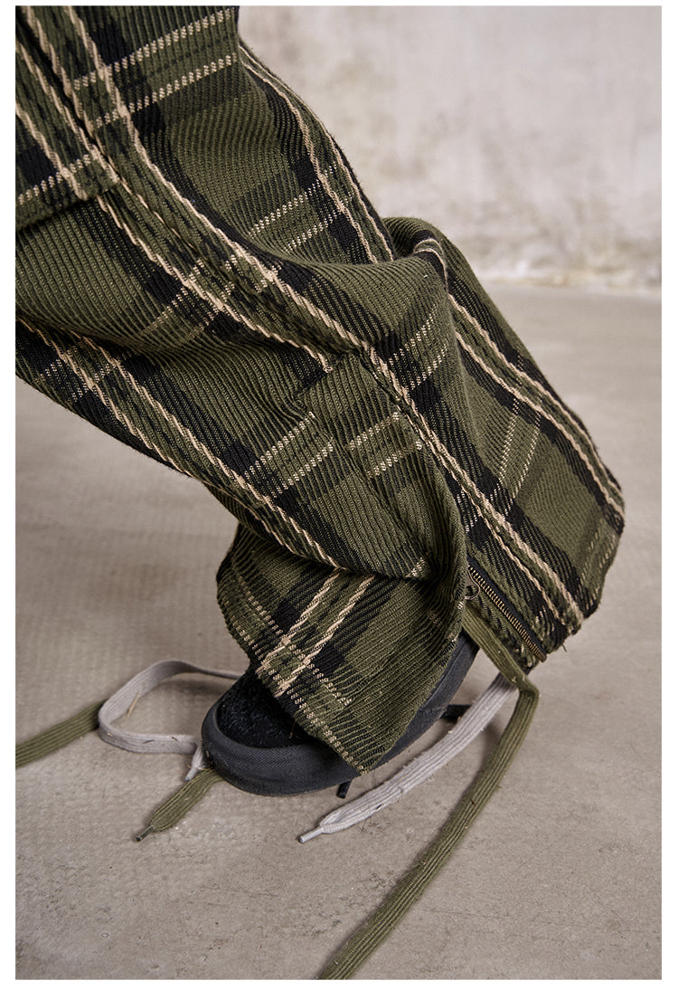 Remedy Plaid Work Cargo Pants | Face 3 Face