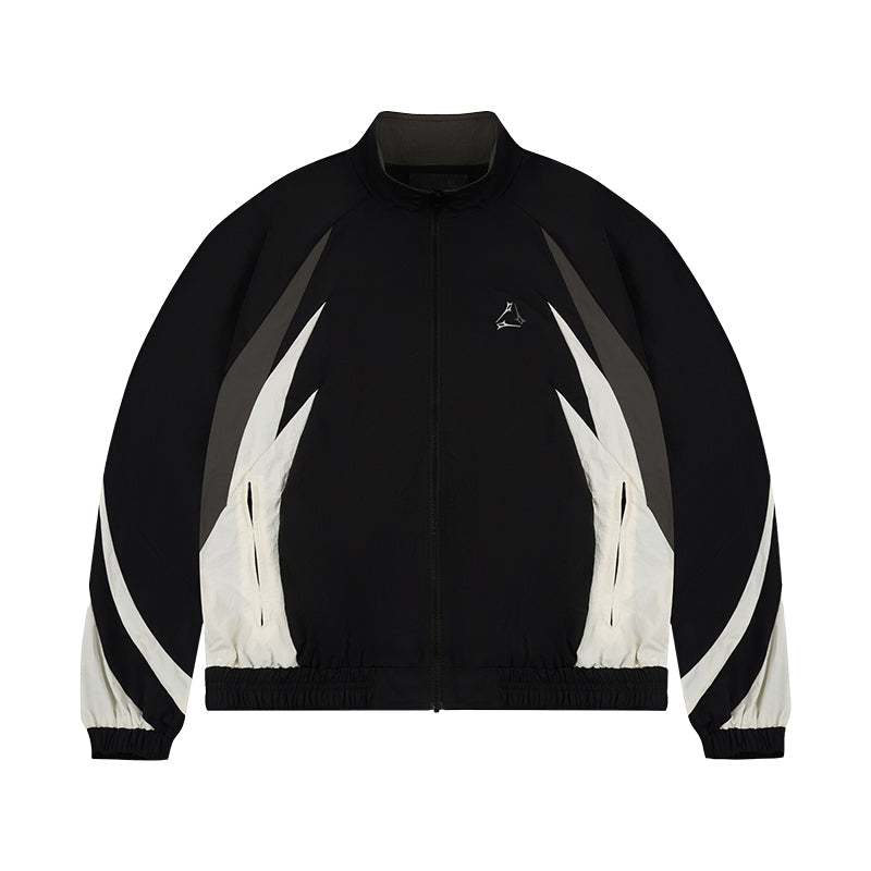 1807 Patchwork Sports Track Jacket | Face 3 Face