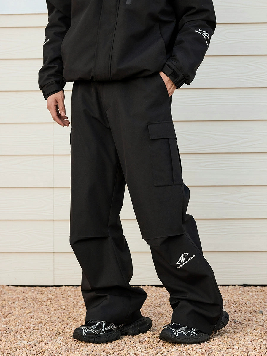 Harsh and Cruel Three Proof Embroidered Mountaineering Ski Cargo Pants | Face 3 Face