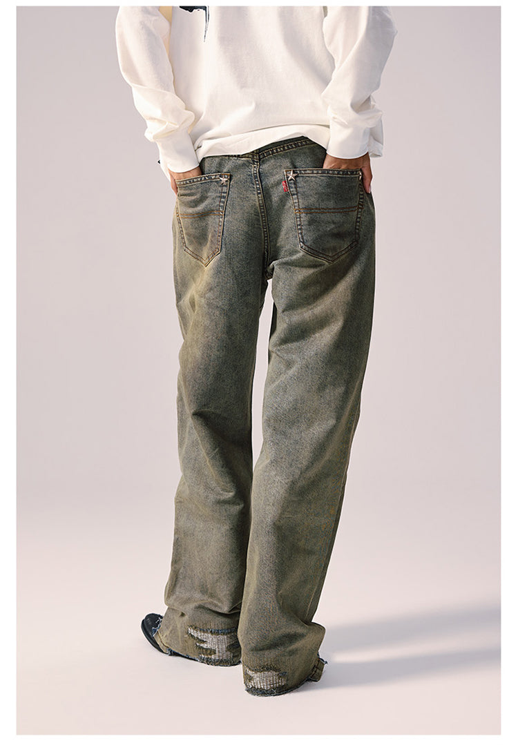 Remedy Washed Star Studs Jeans | Face 3 Face
