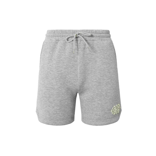YADcrew Pearl Logo Puzzle Sweat Shorts | Face 3 Face