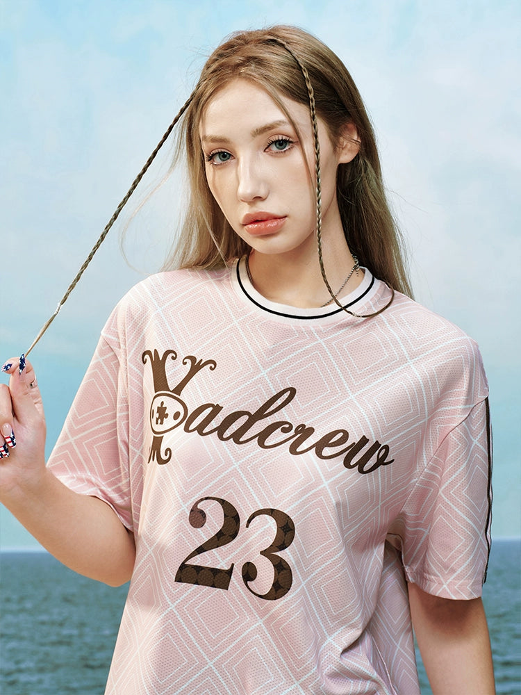 YADcrew Diamond Pattern Football Jersey | Face 3 Face