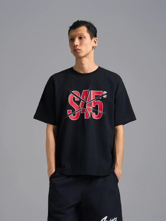 S45 Broken Logo Print Tee | Face 3 Face