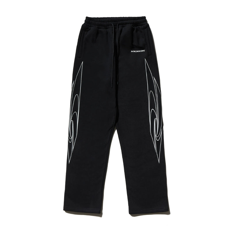 Remedy Swirl R Graphic Sweatpants | Face 3 Face
