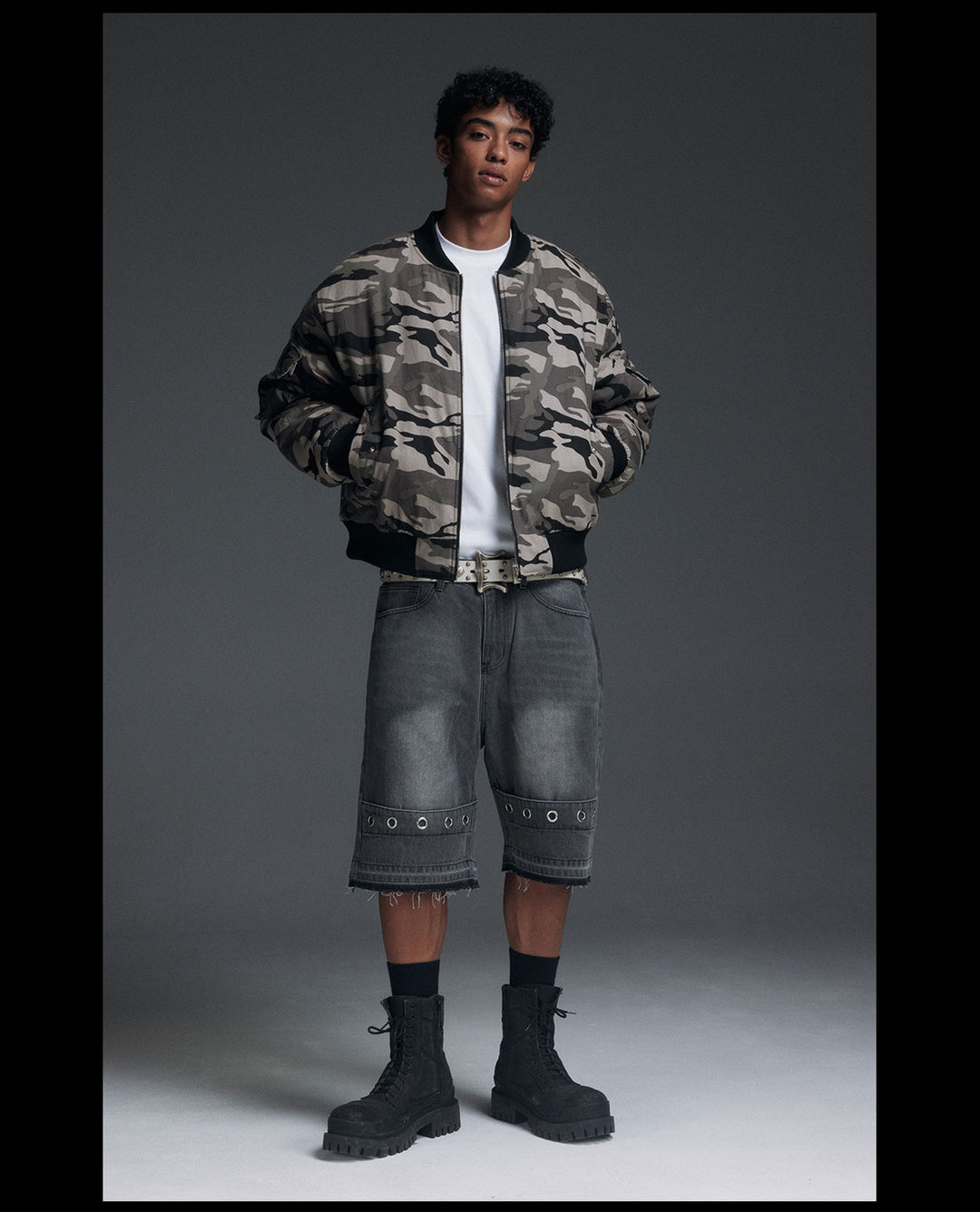 NOVACAM Camouflage MA-1 Military Jacket | Face 3 Face