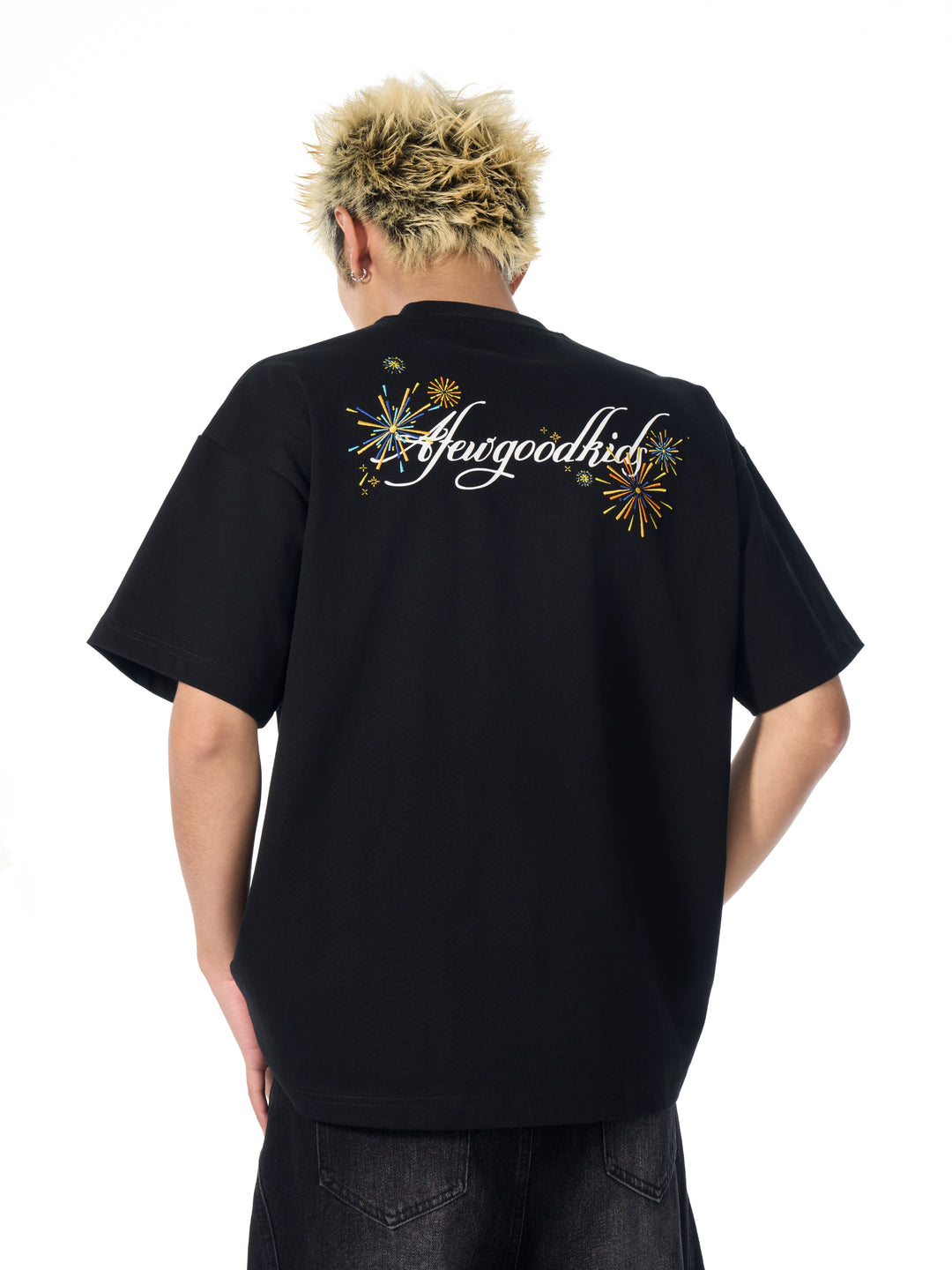 AFGK Fireworks Embroidered Tee | Face 3 Face