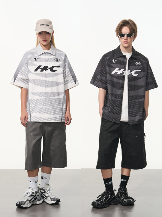 Harsh and Cruel Colorblock Digital Sports Print Shirt | Face 3 Face