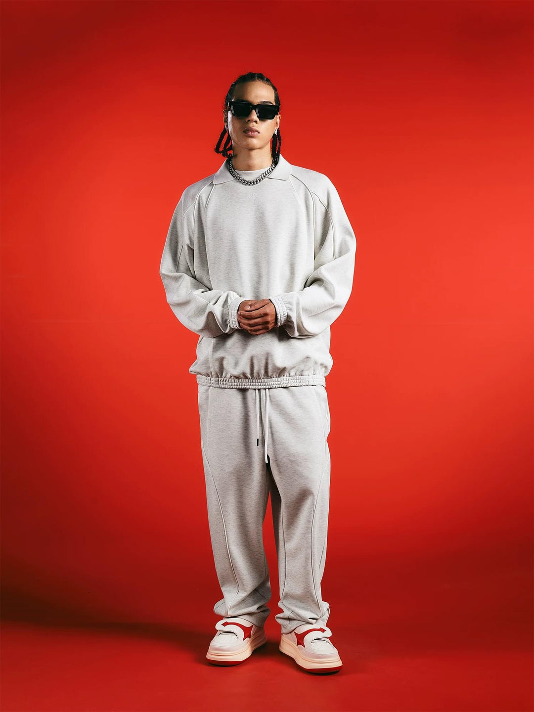 1807 HERE Line Pattern Sweatpants | Face 3 Face