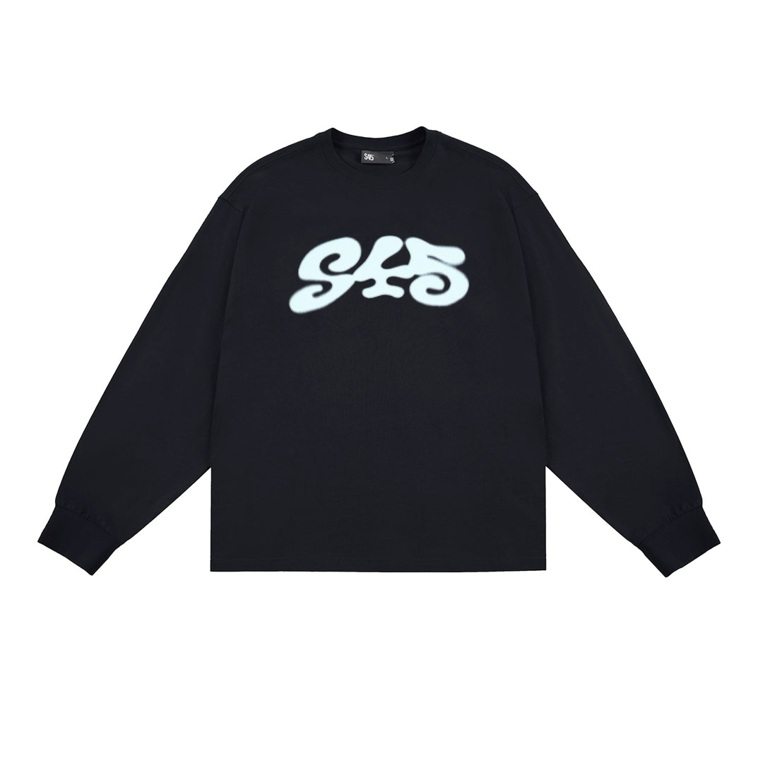 S45 Dot Logo Printed Long-Sleeve Tee | Face 3 Face