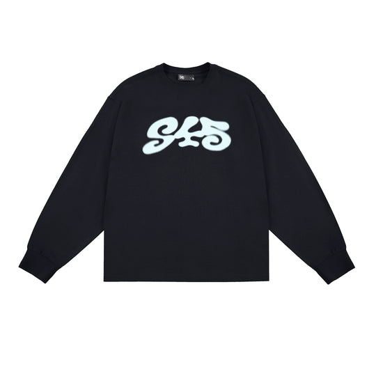 S45 Dot Logo Printed Long-Sleeve Tee | Face 3 Face