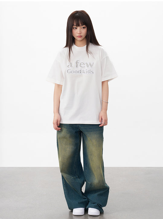 AFGK Pearl Patch Embroidered Tee | Face 3 Face