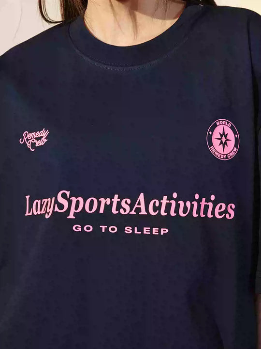 Remedy Letters and Patch Print Cool Touch Tee | Face 3 Face