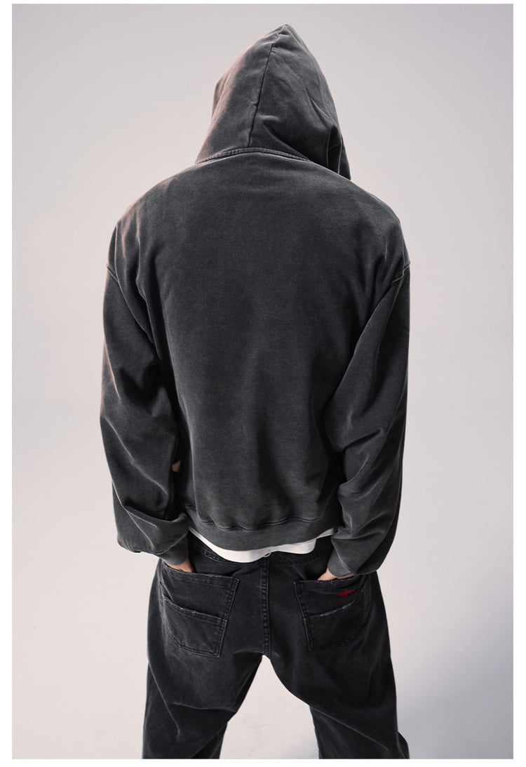 Remedy ID Print Washed Hoodie | Face 3 Face