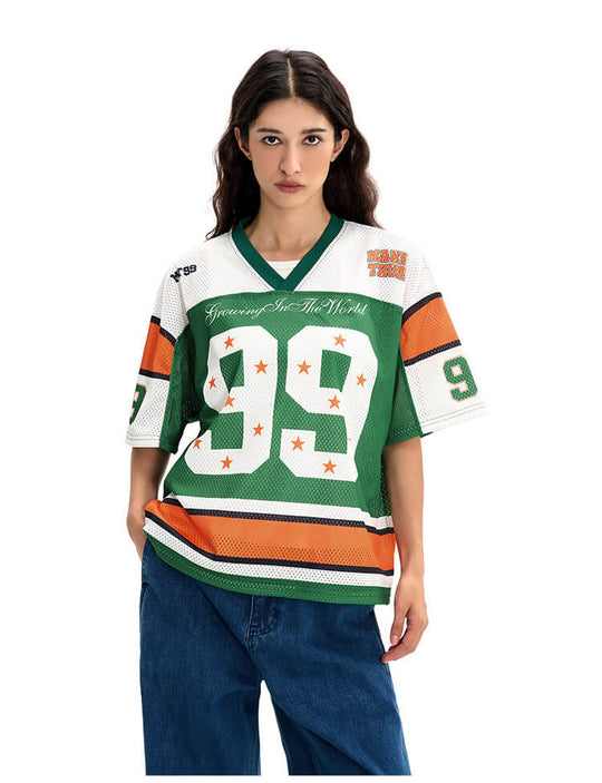 F3F Select Star 99 Numbering Color Block Mesh Short Sleeve Jersey | Face 3 Face