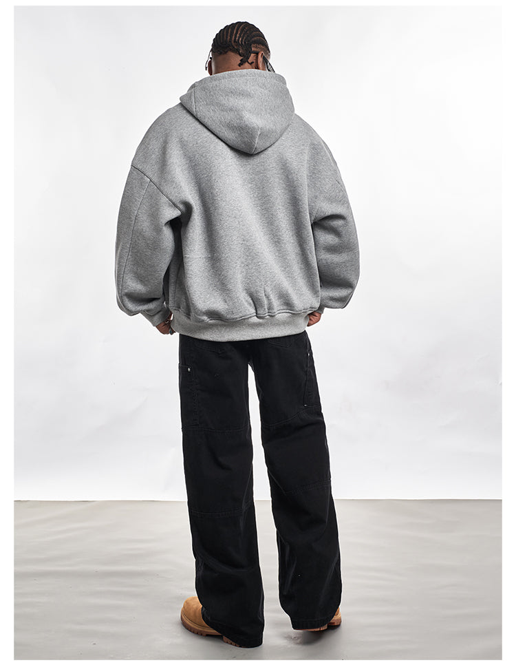 F3F Select Basic Oversize Zip Up Hoodie | Face 3 Face