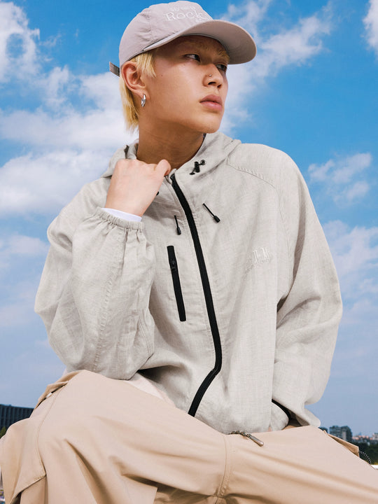 MEDM Lightweight Linen Outdoor Jacket | Face 3 Face