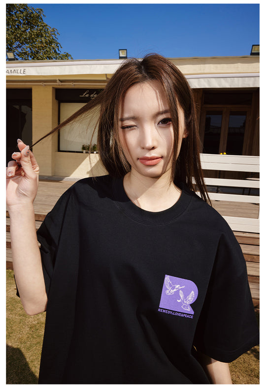 Remedy Peace Dove Print Cool Touch Tee | Face 3 Face