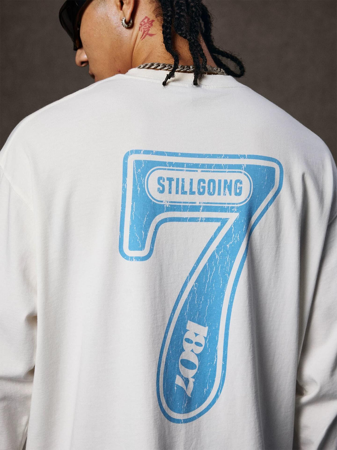 1807 Hot Wheels Racing Vintage Print Long Sleeve Tee | Face 3 Face