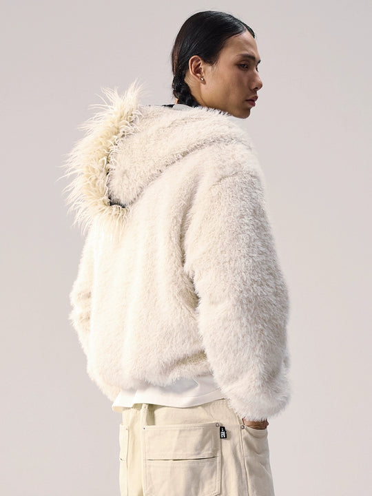 Remedy Faux Fur Mohawk Hooded Jacket | Face 3 Face