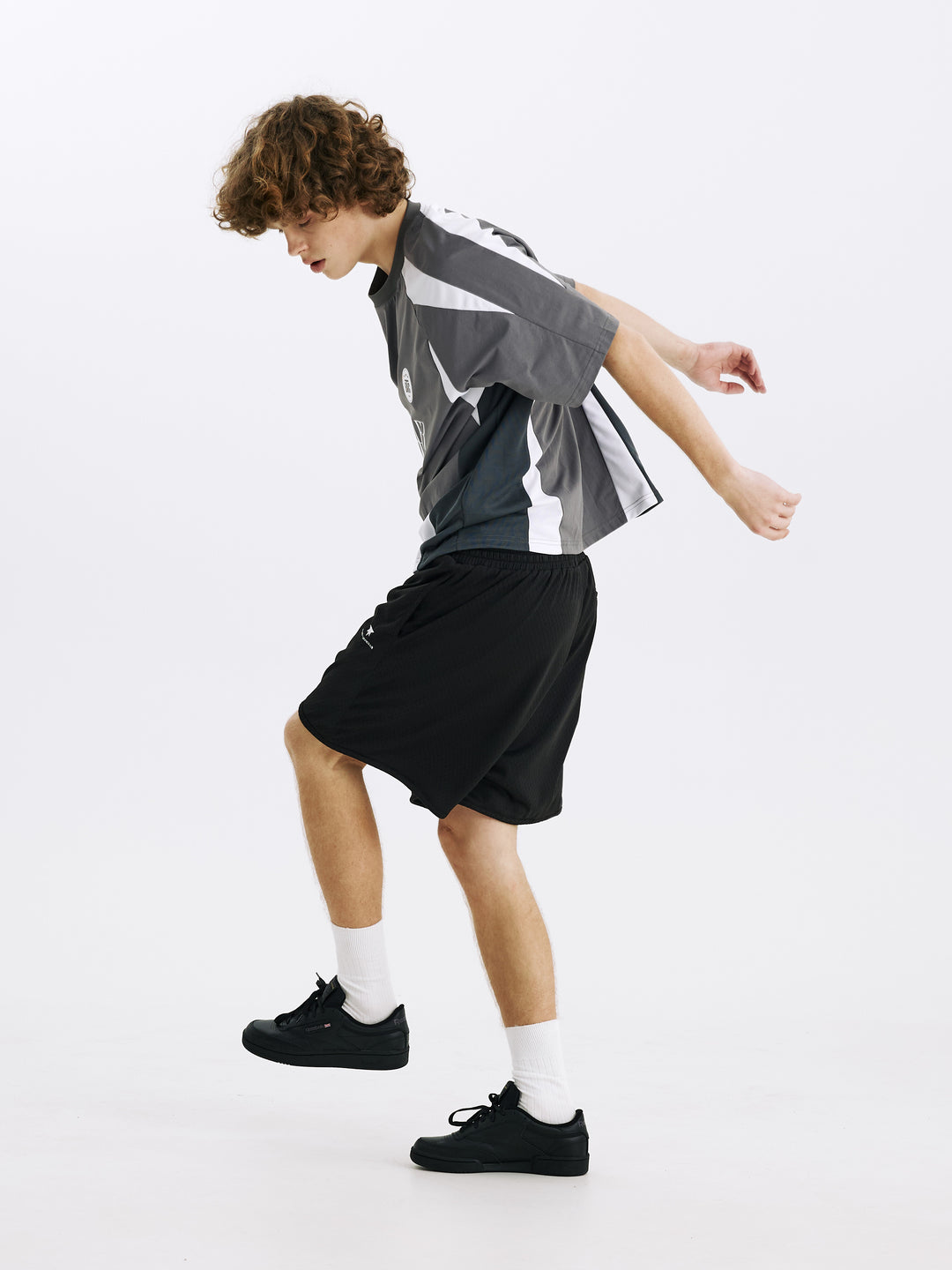 TBALLER Mesh Patchwork Color Blocking Soccer Jersey | Face 3 Face