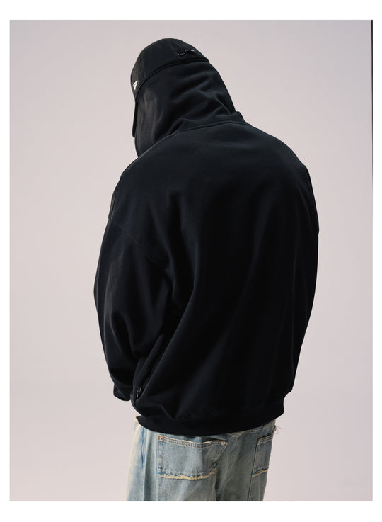 Remedy Baseball Cap Hood Zip Up Hoodie | Face 3 Face