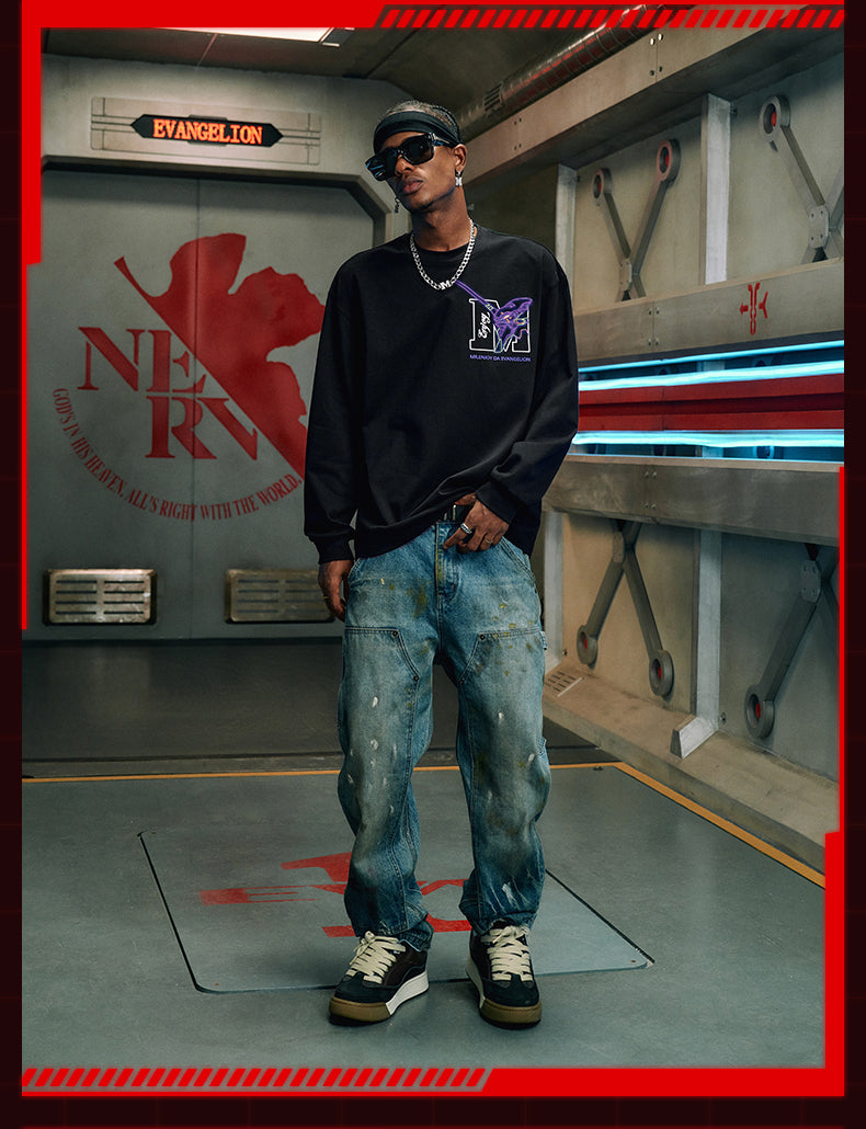 MEDM x EVA Basic Logo Long Sleeve Tee | Face 3 Face