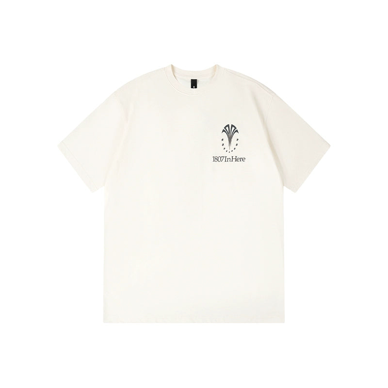 1807 In Here Logo Print Tee | Face 3 Face