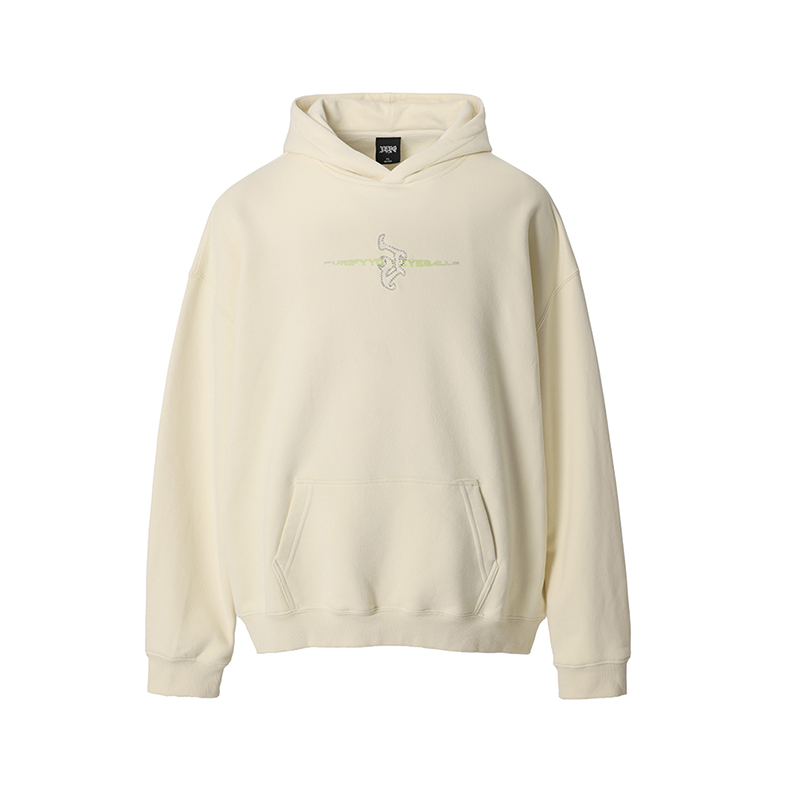 JHYQ Embroidered Beaded Logo Hoodie