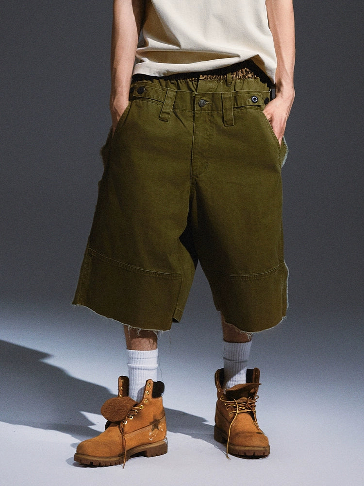 Remedy Double Layer Baggy Work Shorts | Face 3 Face