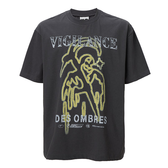 F2CE VIGILANCE Vintage Print Tee | Face 3 Face