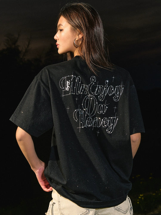 MEDM Starry Sky Rhinestone Print Tee | Face 3 Face