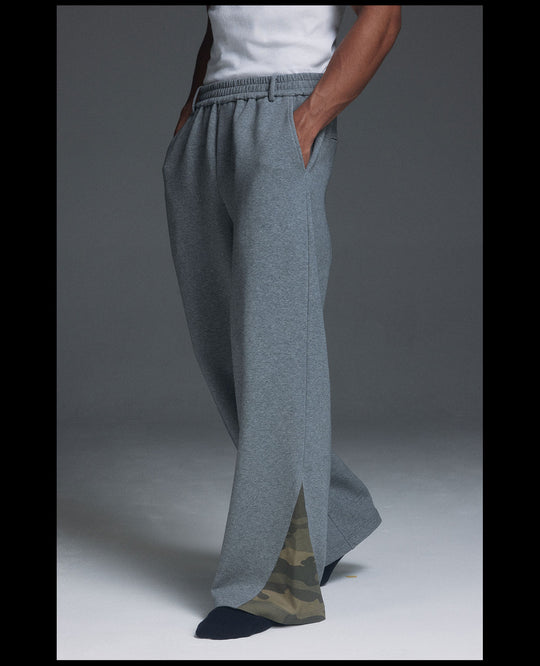 NOVACAM Camouflage-Accent Flare Sweatpants | Face 3 Face