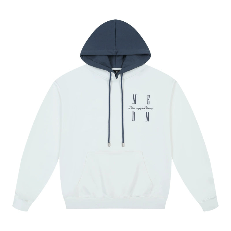 MEDM Layered Look Color Block Hoodie | Face 3 Face