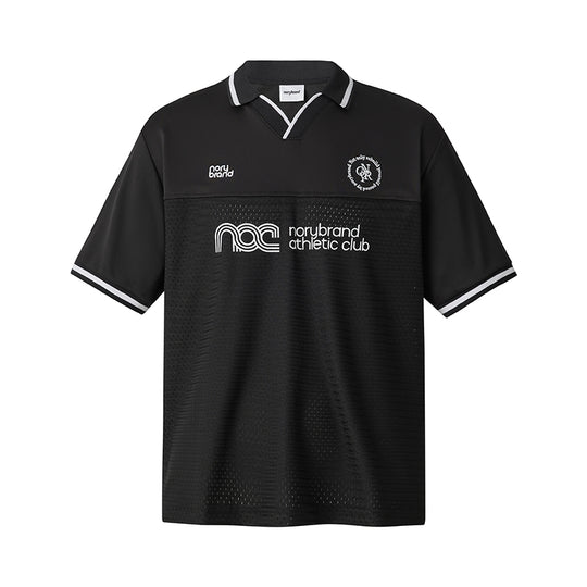 NORYBRAND Sports Club Mesh Patchwork Soccer Jersey Polo | Face 3 Face