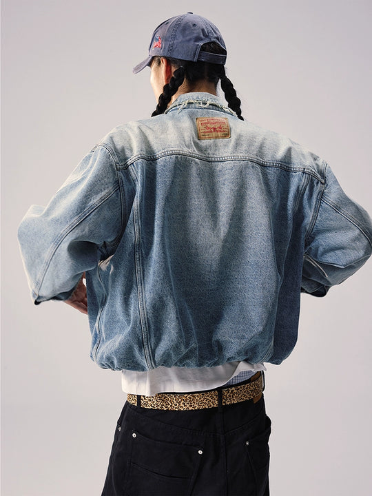 Remedy Washed Short Denim Jacket | Face 3 Face