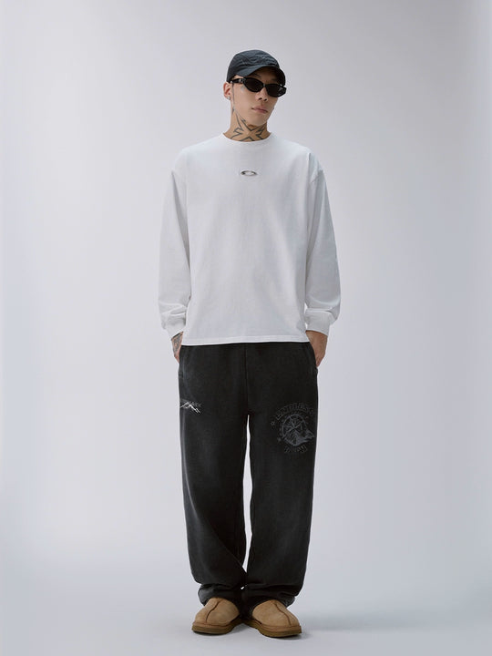F2CE Washed Old Print Sweatpants | Face 3 Face