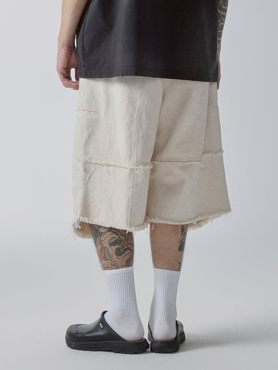 F2CE Knee Stitching Shorts | Face 3 Face