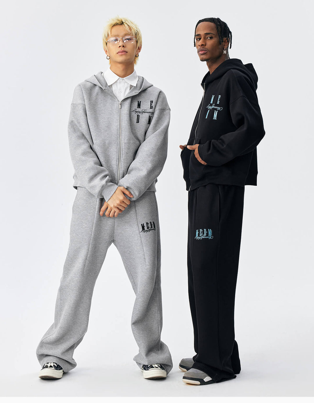 MEDM Air Layer Zip Up Hoodie | Face 3 Face